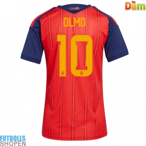 Billiga Spanien Dani Olmo #10 Hemmatröja Dam VM 2026 Kortärmad